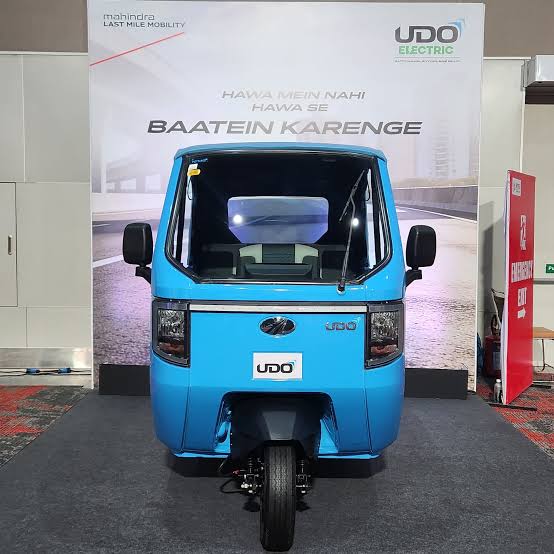Mahindra UDO Electric Auto Rickshaw(Photo Credit Mahindra )M