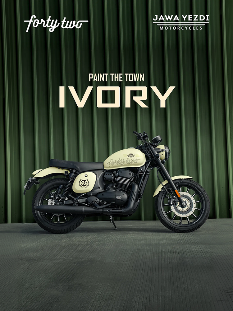 Jawa 42 Ivory Edition (Photo Credit: jawa yezdi motorcycles)