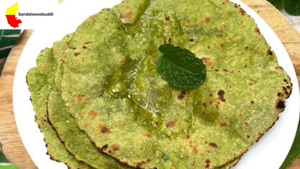 Palak Paneer Chapati Recipe