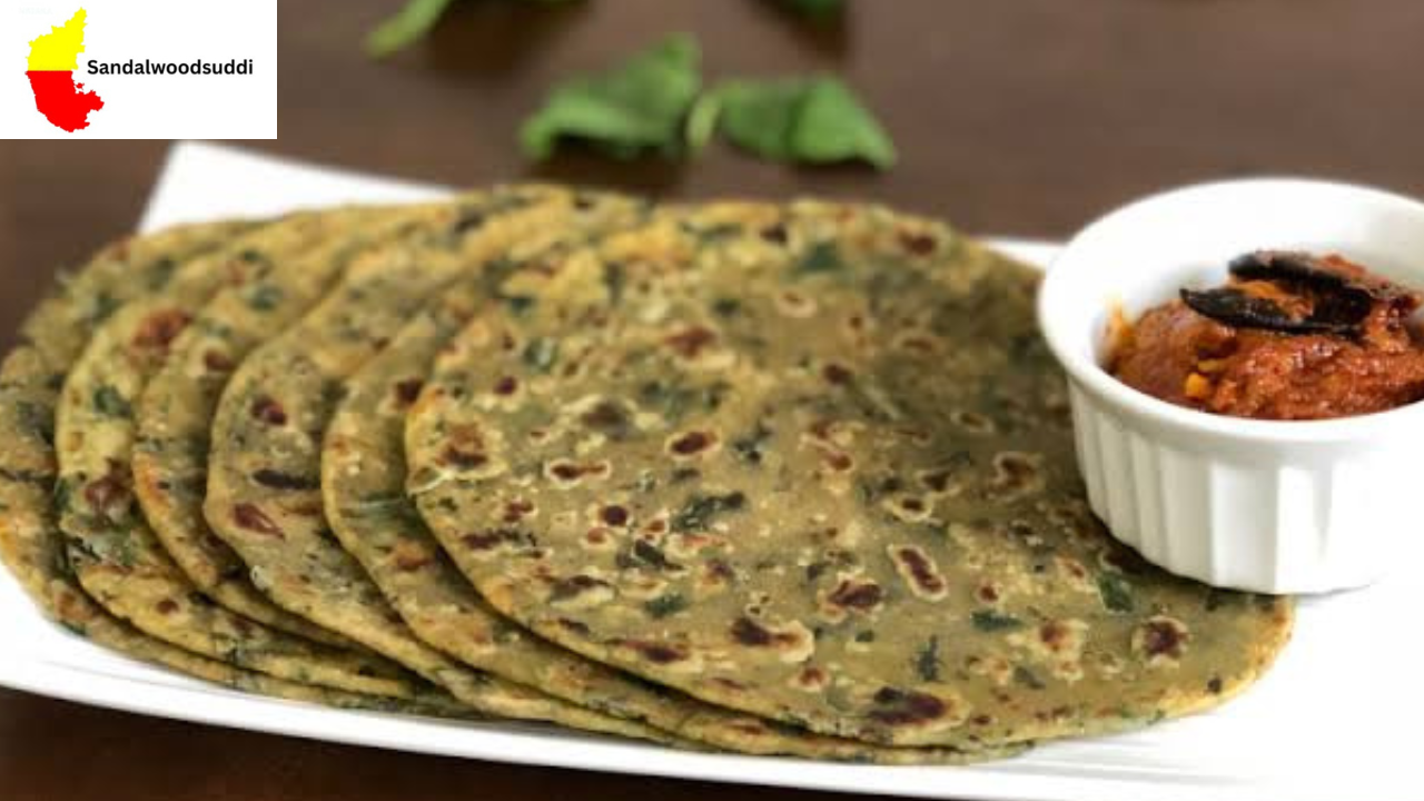 Palak Paneer Chapati Recipe