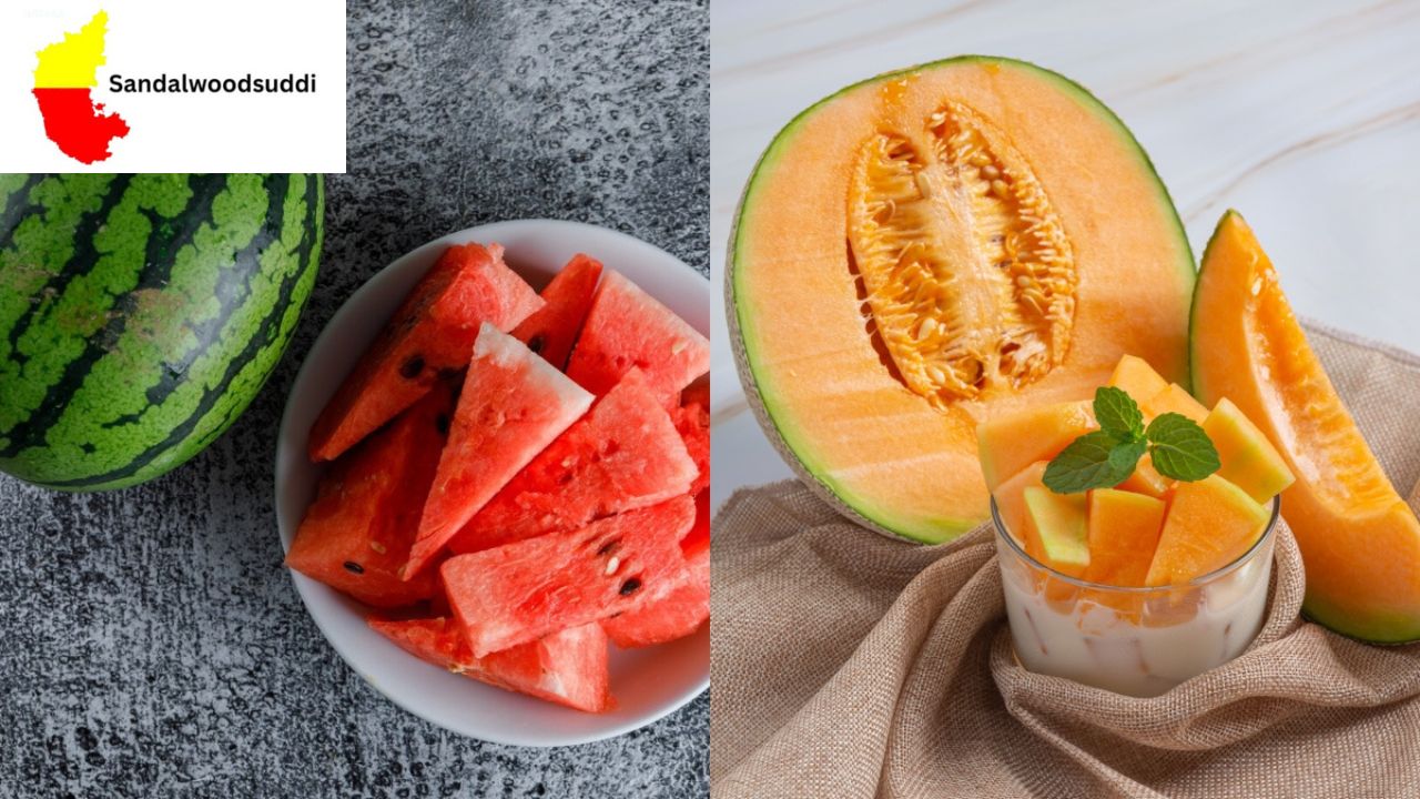 watermelon vs muskmelon benefits Kannada